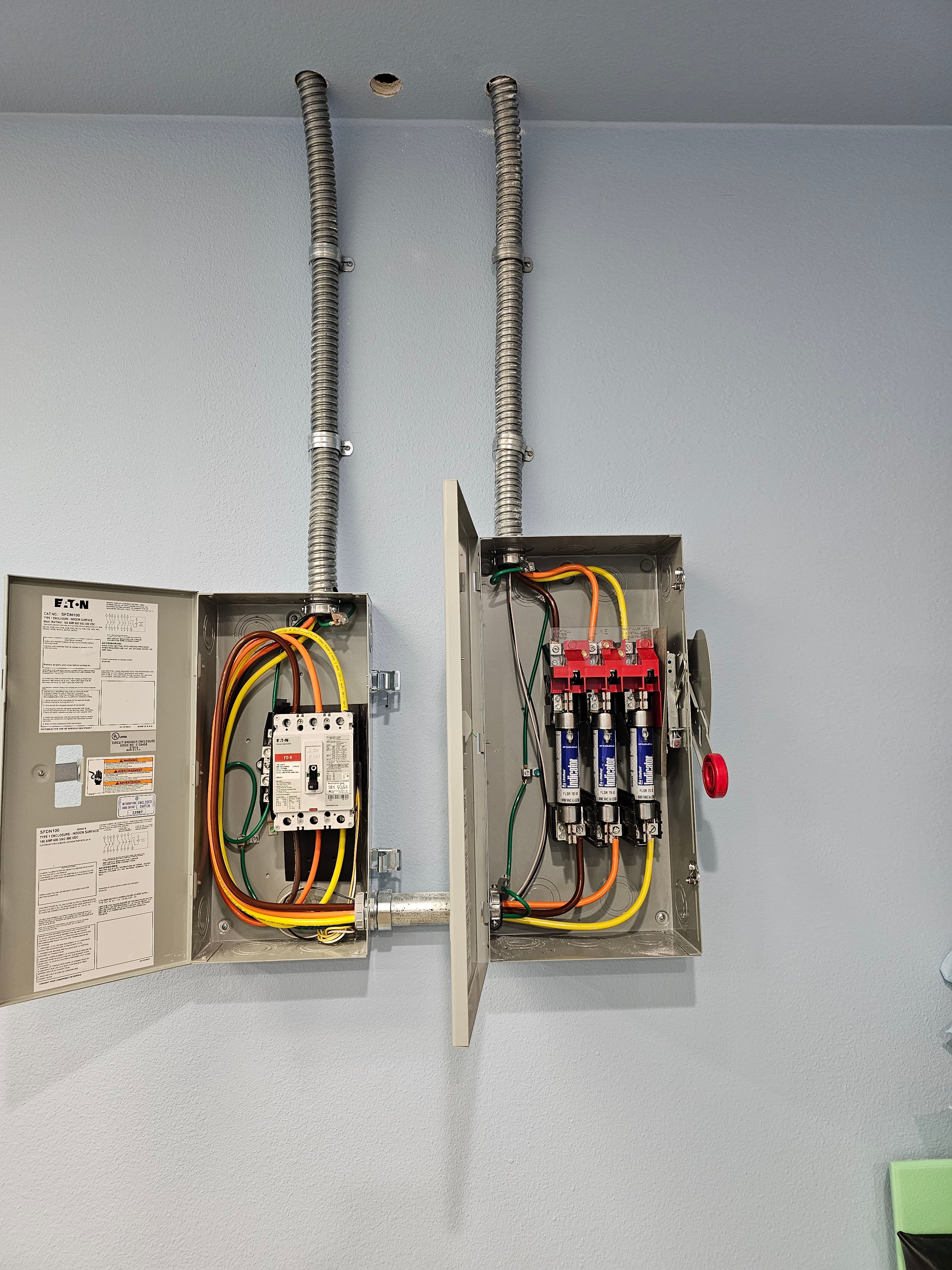 Electrical panel for EV charger circuit installation — Roseburg, OR