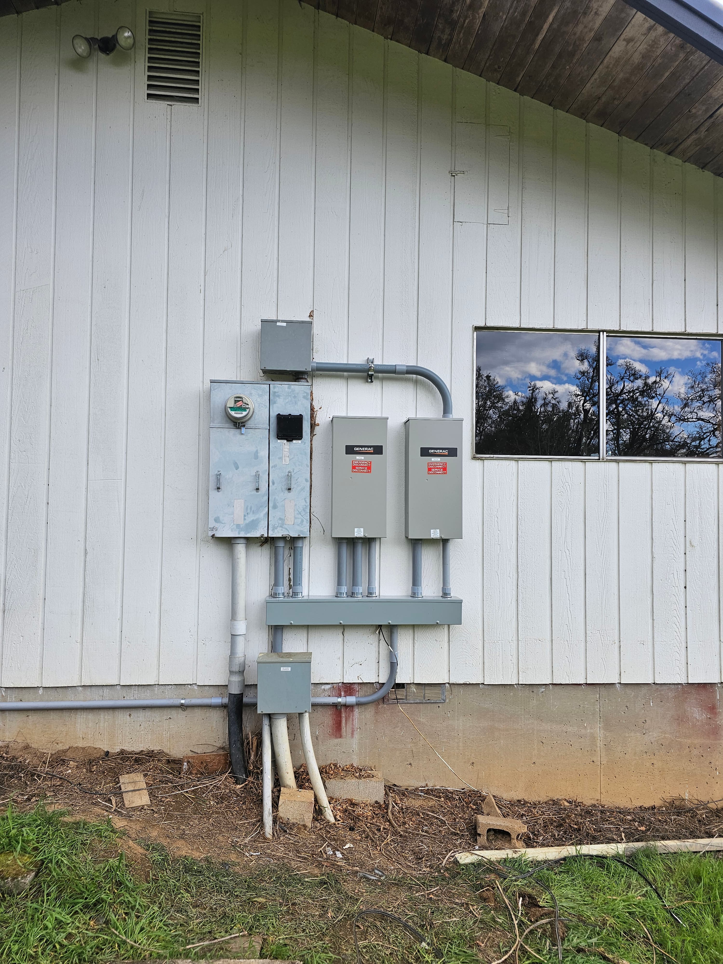 Residential service upgrade in Roseburg